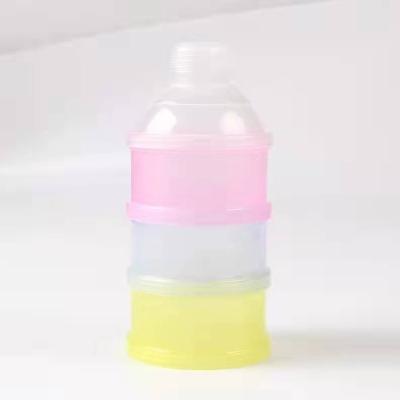 China Single layers of baby care jar BPA free milk powder box three sealed cylindrical box portable newborn product wholesale free milk powder for sale