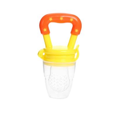 China BPA Free High Quality Baby Pacifier Food Feeding Teether Fresh Vegetable Bite Bag Silicone Nipple Baby Fruit Feeder for sale