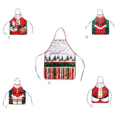 China Santa Claus Apron Funny Christmas Apron for Baking, Baking or Grilling BBQ SXAPN20202 for sale