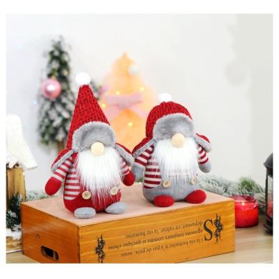 China Handmade Swedish Christmas Santa Tomte Gnome Plush Doll Tall and Short Cloth Hat for sale