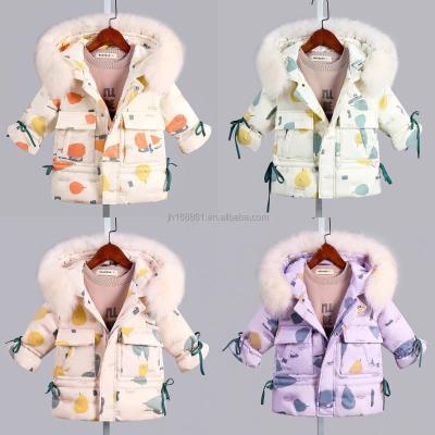 China Viable high quality winter boys and girls down jacket girls clothes warm thick children down jacket wholesale for sale