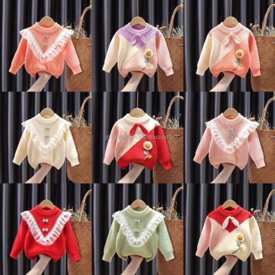 China 2020 Factory direct children's sweater baby girl cardigan children's handmade high quality anti-shrink for sale