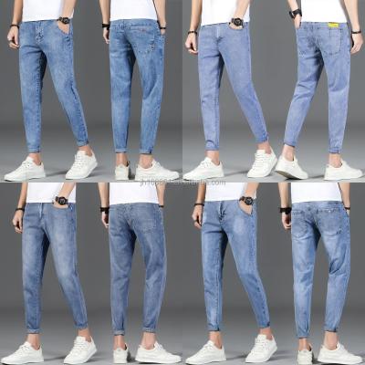 China 2021 Fashion QUICK DRY jeans factory supply wholesale high quality men's jeans stretch Jeansdenim pants for sale