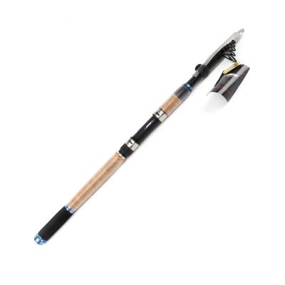 China Carbon 2.7m 15-75g Carbon Fiber Telescopic Fishing Rod Fishing Surf Rod Hot Selling for sale