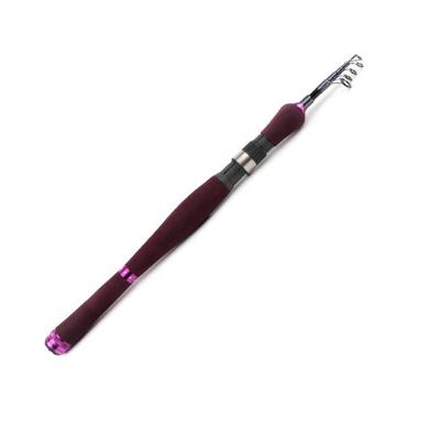 China Mini Pole 1.8m Telescopic 6' Carbon Fishing Rod Ultralight Fishing Rod 1.8m Pocket Pen Rod for sale