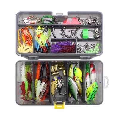 China Metal+Plastic Lure Box Fishing Lure Fishing Lure Worm Small Fish Lure for sale