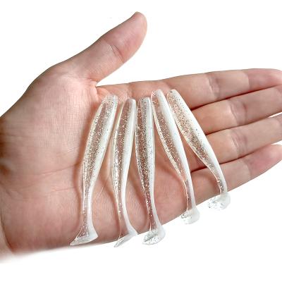 China Hot Selling Soft Plastic Soft Lure Fishing Bait Fishing Lure Multisection Soft T-tail for sale