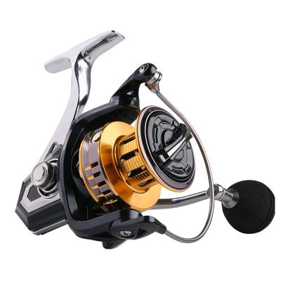 China Hot Selling Saltwater Fishing Reel AD 100 Spin 5+1BB Electric Fishing Reels Fishing Cast Reel Gsm 3000 Rainbow Fishing Rod&reel for sale