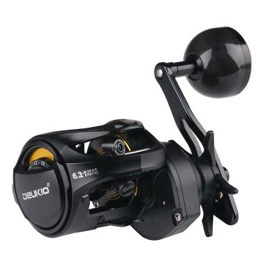 China High quality metal left handel fishing reel baitcasting baitcasting fishing reel left reel fishing cast master for sale