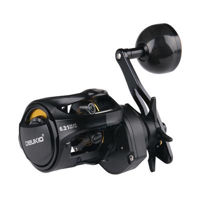 China High Quality Powerful 30kg Fishing Tackle Bait Casting Reel Seawater Saltwater Metal Coil Baitcasting Reel Max Drag for sale