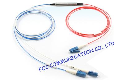 China Mini tipo del tubo del WDM con la longitud de onda de funcionamiento amplia del conector del LC/del UPC en venta