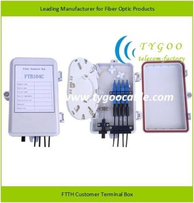 China FTTH Terminal Box Fiber Optical Equipment FTB-104C for sale