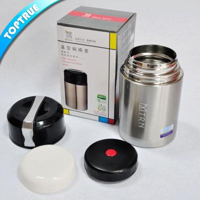 China Sustainable Stainless Steel Lunch Box Soup Container Thermos Food Pot for sale