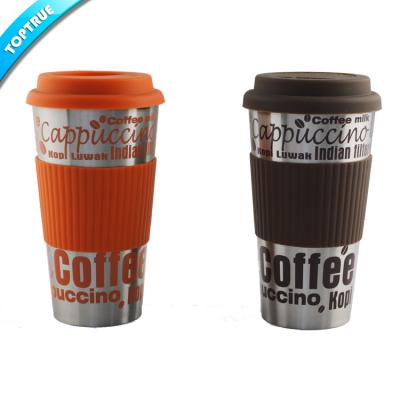 China Sustainable Factory Customized Stainless Steel Travel Mug Thermo Coffee Mug for sale