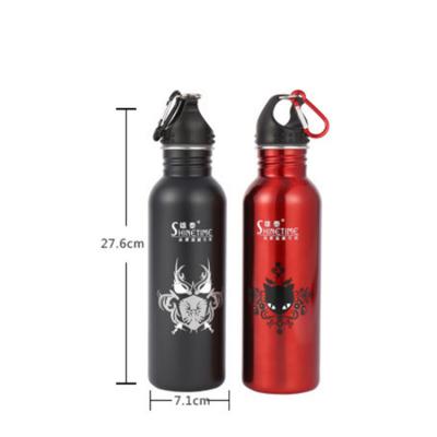 China Sustainable Mermaid Shape Made By Stainless Steel Sport Single Wall Water Bottle for sale