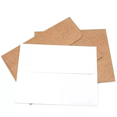 China Customized Envelope 5 1/4 X 7 Patterns A7 1/4 Inch Paper Invitation Wedding Envelopes Custom Colored A7 Envelopes Machine Insertable Gummed for sale