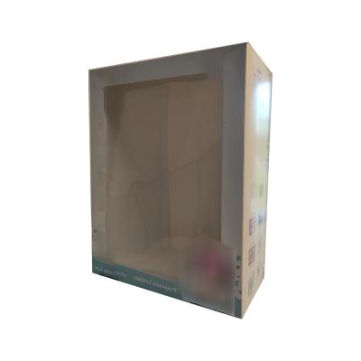 China Recyclable Custom Corrugated Carton Paper Creative Display Pvc Window Toy Packaging Box Magnetic Closure Foldable Paper Carton Packaging Bo for sale