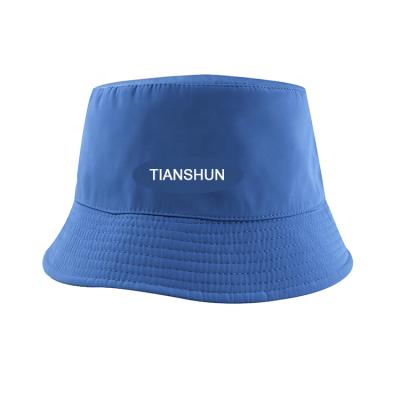 China Soft Comfortable Customize Printing Logo HIGH QUALITY Polyester Embroidery Reversible Fashion Bucket Hat for sale