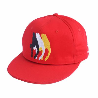 China COMMON fashion embroidery logo detachable red hip hop sports peak flat brim bill visor snapback cap hat for sale