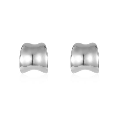 China Stud Earrings 2022 New Design In Stock Trendy Cartilage Earrings Silver Earring for sale