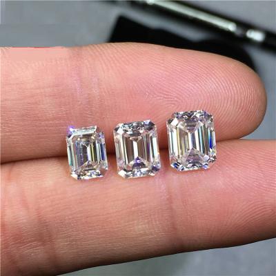 China Pleochroic/Pleochroism moissanite stone Cuban stones of moissanite watch engagement ring loose pendant moissanite bracelet earrings chain tennis jewelry for sale