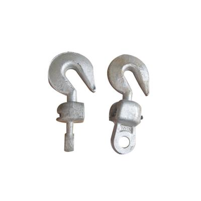 China Carbon Steel Power Line Equipment Supply Iron Hook Power Connection Hardware Cable Hook for sale