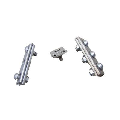 China Electric Plower Aluminum Parallel Groove Clamp For Bolt Type Wire Clamp Electric Power Accessories for sale