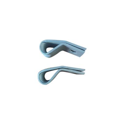 China General Building Source Factory Thickened Galvanized Grounding Pipe Clamp for sale