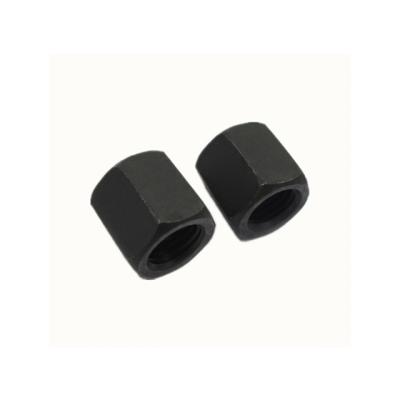 China Heavy Industry High Quality Black Oxide Q235 Steel Thick Hex Nuts for sale