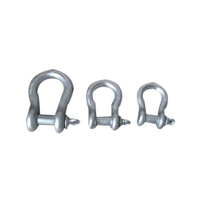 China Type D Heavy Industry Shackle HDG Forged Eye Nuts for sale