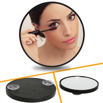 China Personal Round Sucker Cup 10x 20x Magnifying Makeup Cup 10x 20x Magnifying Detailing Mirror x20 x10 Magnifying Shaving Mirror for sale