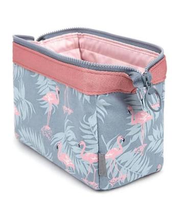 China New Fashion Fashion Flamingo Waterproof Makeup Bags Women Cosmetic Bag Travel Beautician Makeup Bags Toiletry Portable Organizer Kits for sale