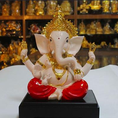 China India Lord Ganesha Hindu Statue Good Luck God Figure for sale