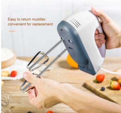 China Electric Home Handheld Household Eggbeater Milk Drink Coffee Beater Mixer Batter Cream Cake Stirring Kitchen Tool for sale