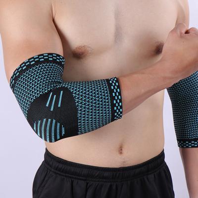 China Adult Chaoqun For Tennis Sports Reduce Joint Pain Custom Volleyball Breathable Elastic Compression Elbow Brace Sleeve for sale