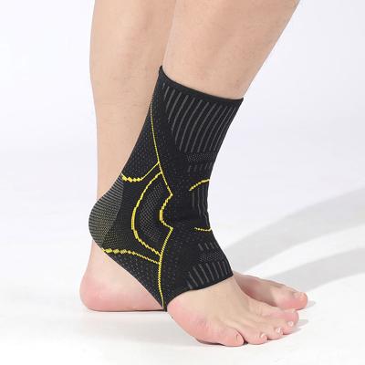 China Keep warm function Outdoor Gym Sports Compression Knitted Ankle Support Running Cycling Basketball Hiking Breathable Elastic Non Slip Ankle Brace for sale