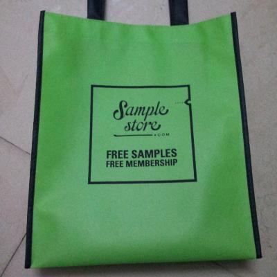 China Hot Sale High Quality Recyclable Manufacturer Guangzhou FREE SAMPLE Color Matching Custom Logo Shopping Non Woven Bag For Singapore for sale