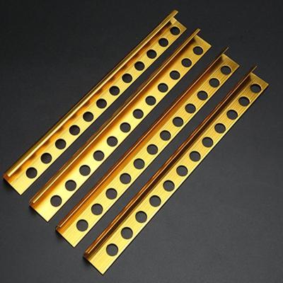 China New Design Modern Wholesale L Shaped Tile Trim And Gold Tile Trim Corner Edge Trim Transition Strips for sale