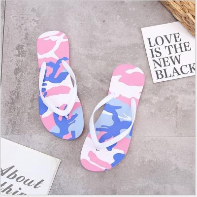 China China Guangdong Fashion Style PVC Men's and Women's Flip Flops Cheap Beach Slippers Rubber Flip Flops Rubber Wholesale Damping for sale