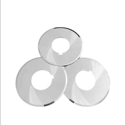 China Sharp Circular Tungsten Carbide Blades for Lithium Battery Electrodes for sale