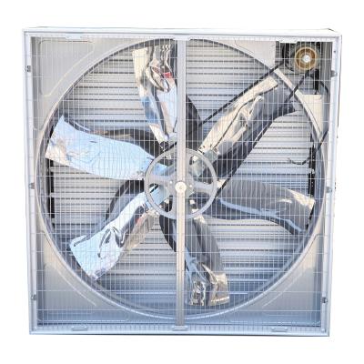 China Farms Industrial Exhaust Fan With Cooling Pad For Greenhouse Cooling System for sale