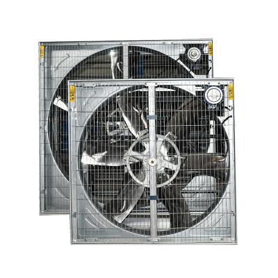 China Grows New Design Exhaust Fan Large Air Volume 1270mm 50inch 1100w 44000 M3/hr Wall Mount Axial Fan for sale