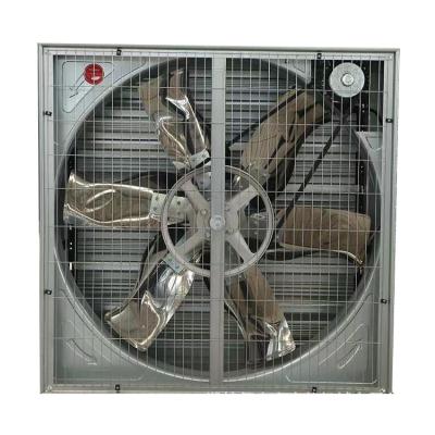 China Industrial Wall Mounted Farms Ventilation System Heavy Duty Hammer Type Exhaust Fan With Pig Farm for sale