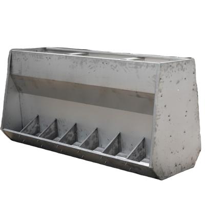 China Home Factory Shandong Stainless Steel Easy Clean Automatic Pig Feeding Trough Fattening/Weaning For Sale for sale