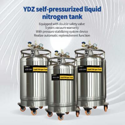 China Cambodia liquid nitrogen refrigerator KGSQ ln2 dewars for sale