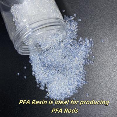 China PFA Resin is ideal for producing PFA Rods, widely used in low-friction, wear-resistant mechanical parts. à venda