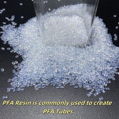 China PFA Resin is commonly used to create PFA Tubes, perfect for corrosion-resistant piping in chemical fluid systems. à venda