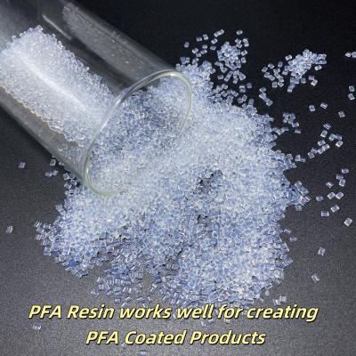 China Resina PFA funciona bem para criar produtos revestidos com PFA soluções de revestimento anti-corrosião não pegajoso à venda