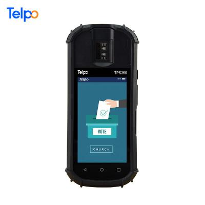 China Telpo TPS360 STQC Data Collector Certificated FAP20 Biometrics Barcode Terminal Data Collector for Inventory/Voting for sale