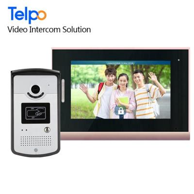 China Waterproof / Waterproof China Factory Direct Selling 2 Wired Indoor Monitor Smart Video Doorbell Video Camera Intercom Villa Entrance System for sale